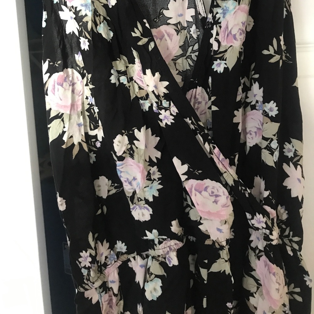 FLORAL PRINT ROMPER