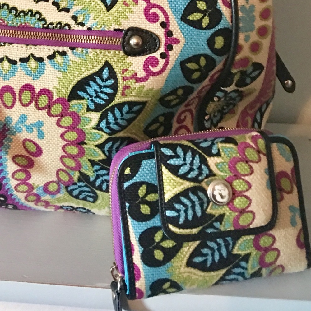 NEW SPARTINA WALLET DAUFUSKIE ISLAND PRINT