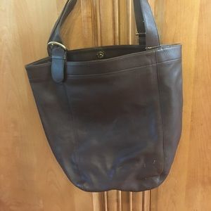 Coach leather bag