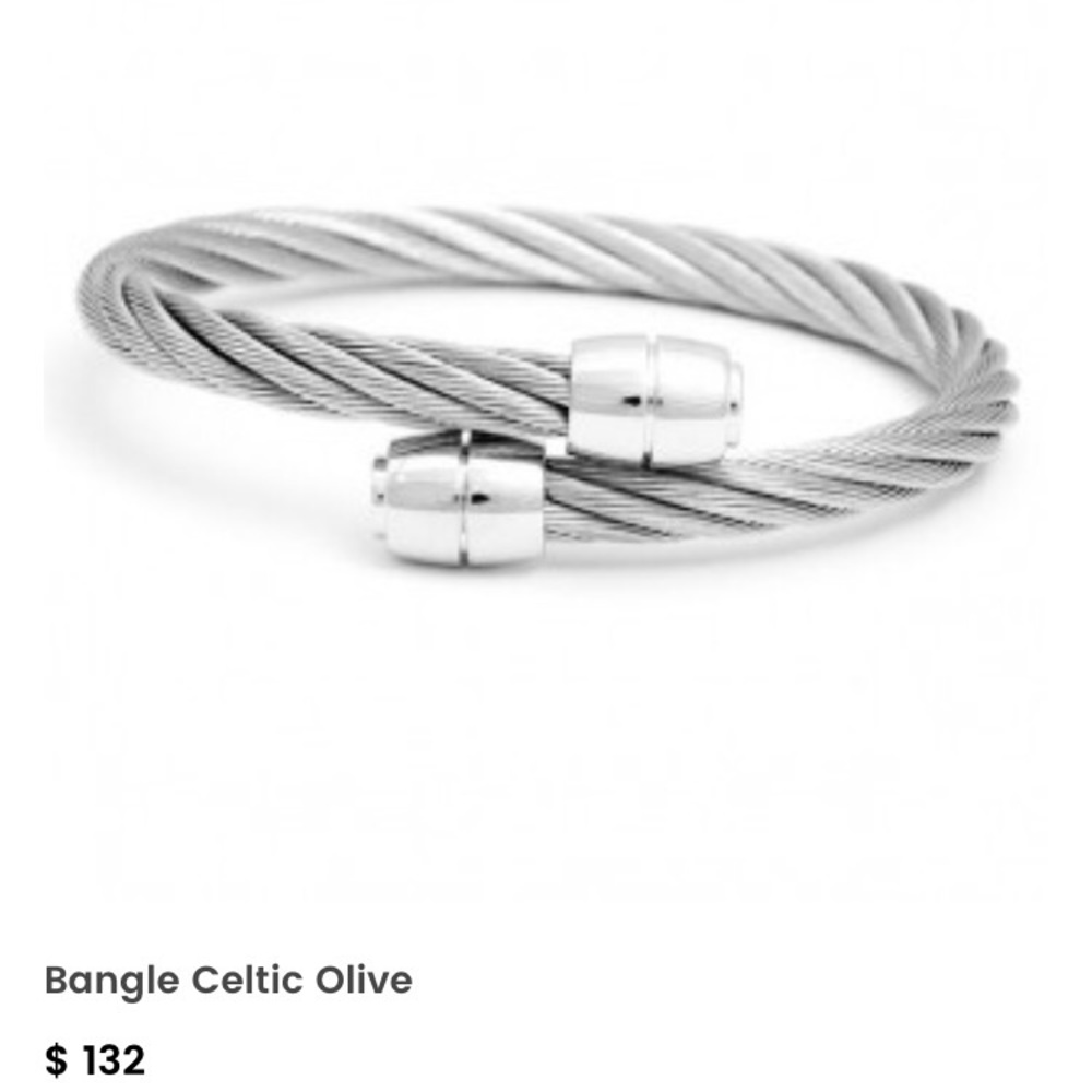 Philippe Charriol silver cable bangle