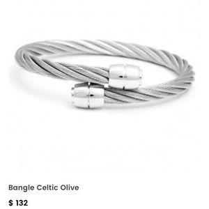 Philippe Charriol silver cable bangle