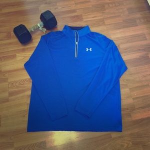 Under Armour Blue Long Sleeve Heat Gear