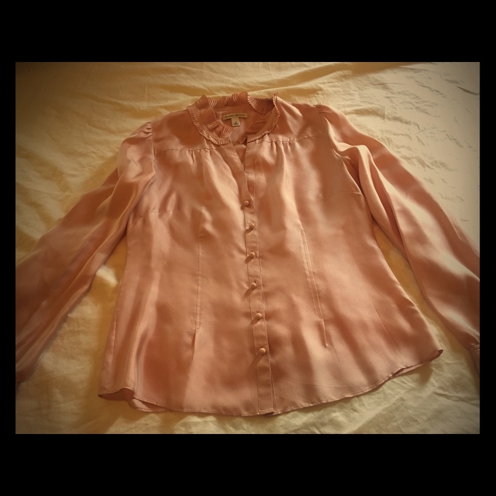 Blouse - coral pink