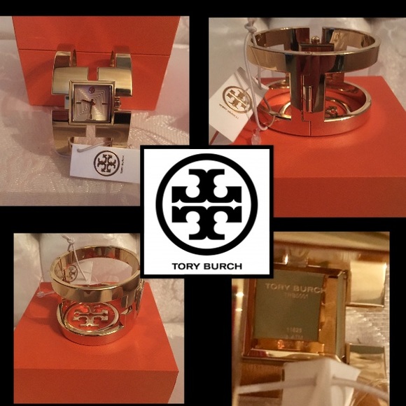 🌹HPx2🌹Tory Burch Sawyer 10yr•AnnBangleWatch•DISC - Picture 4 of 8