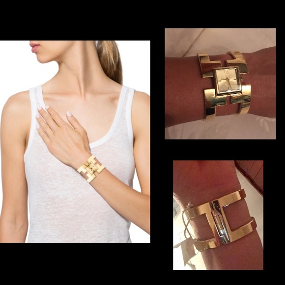 🌹HPx2🌹Tory Burch Sawyer 10yr•AnnBangleWatch•DISC - Picture 5 of 8
