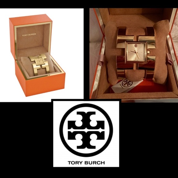 🌹HPx2🌹Tory Burch Sawyer 10yr•AnnBangleWatch•DISC - Picture 7 of 8