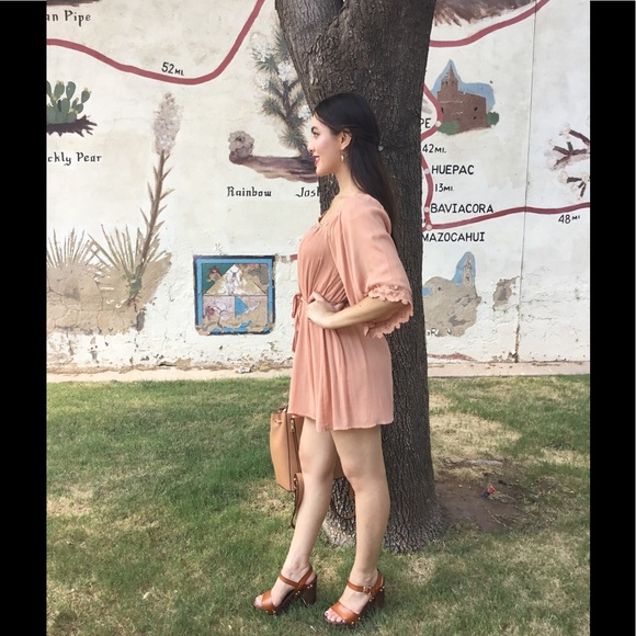 Dress Crochet Blush Tone-LAST ONE - Picture 2 of 5