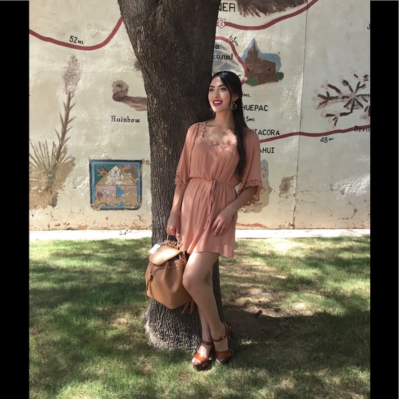 Dress Crochet Blush Tone-LAST ONE - Picture 4 of 5