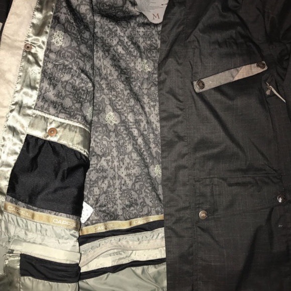 CAPPEL Snowboard Jacket Men's Black & Gold sz Med - Picture 3 of 4