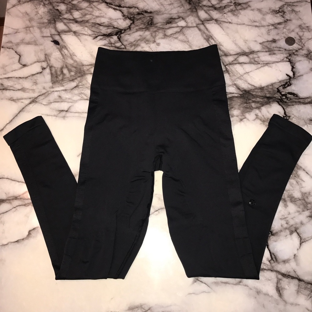 Black/Charcoal Lululemon Leggings