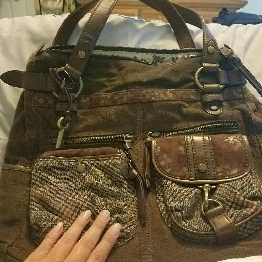 Fossil boho bag