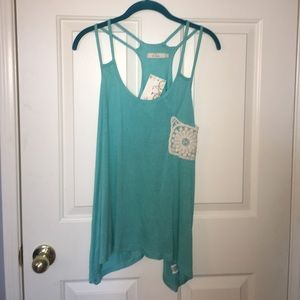 long float tank top