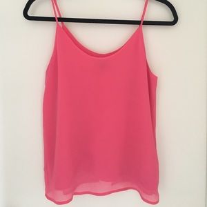 MOVINGSALE💓 Pink Spaghetti Strap Blouse