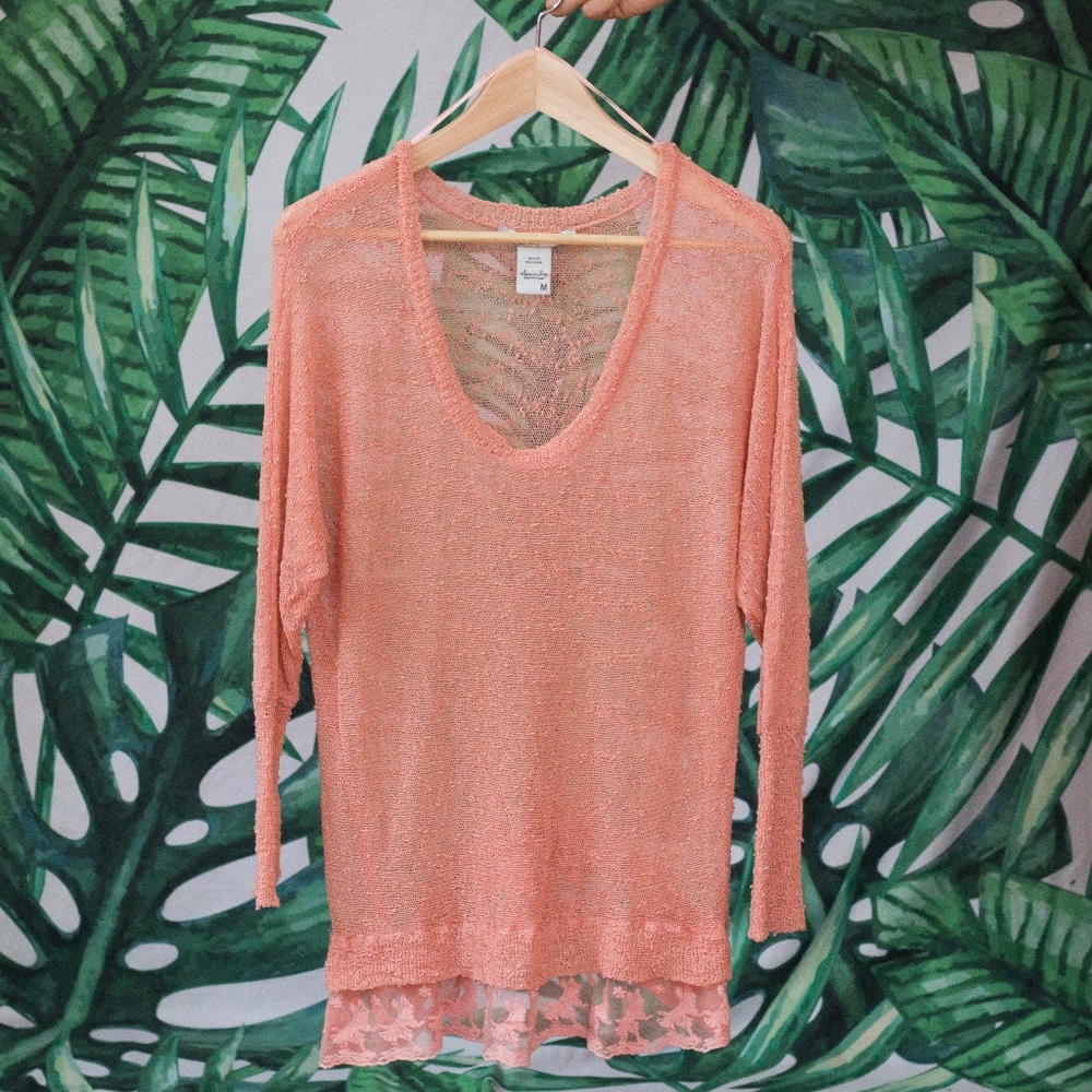 American Rag Lace Knit ASO Lydia Martin Teen Wolf