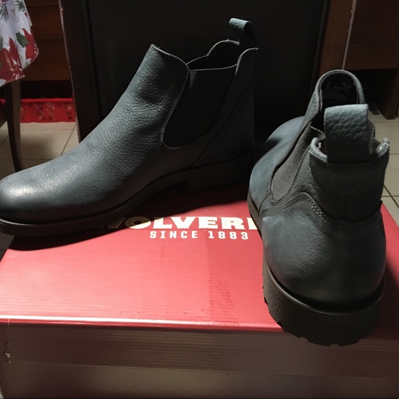 New with box Wolverines Eckins Chelsea boot - Picture 5 of 8