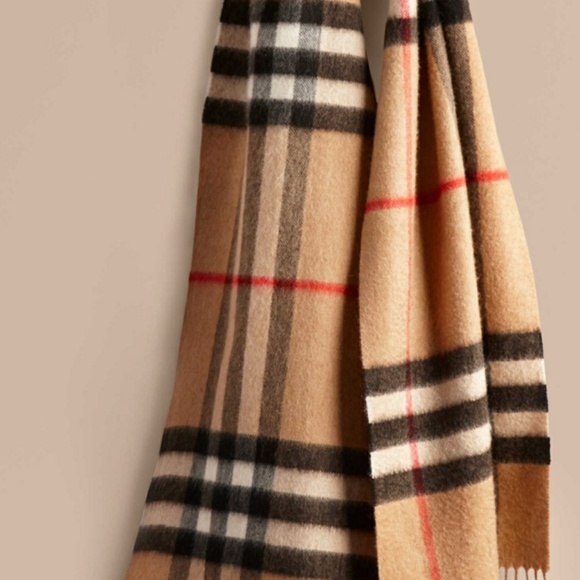 Burberry Accessories - Burberry cashmere heritage scarf/ unisex