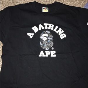 Men's Bathing Ape Space Camo GLOW IN THE DARK