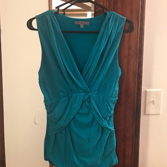 Sleeveless turquoise top - Picture 1 of 2
