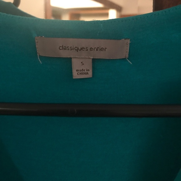 Sleeveless turquoise top - Picture 2 of 2