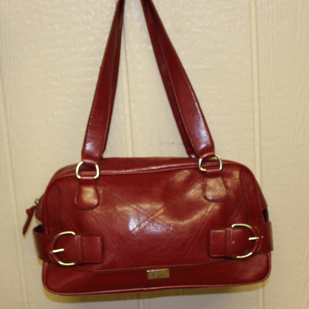 Cranberry Red Liz & Co bag