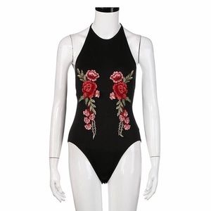 Embrodied body suit