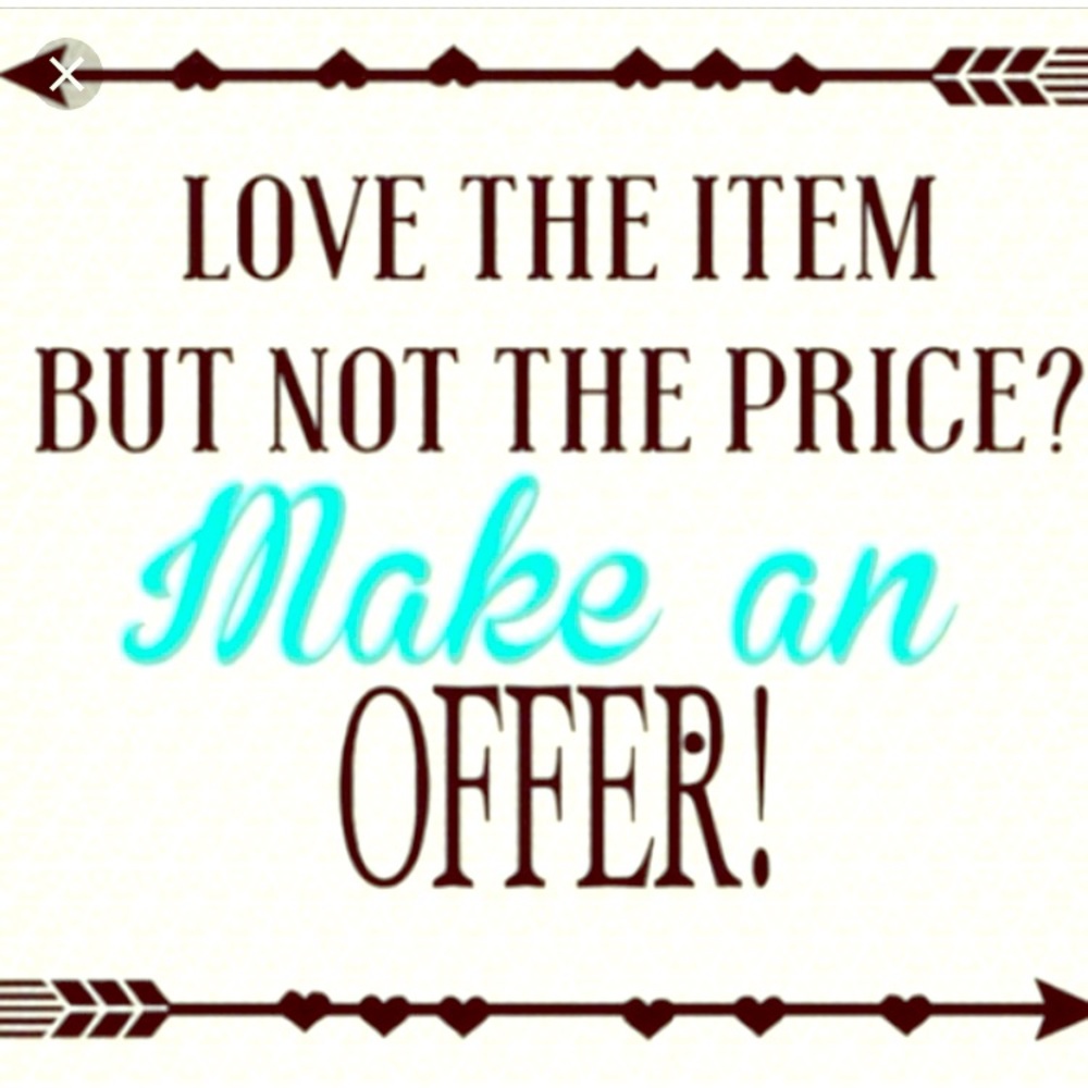 Open to all reasonable offers!