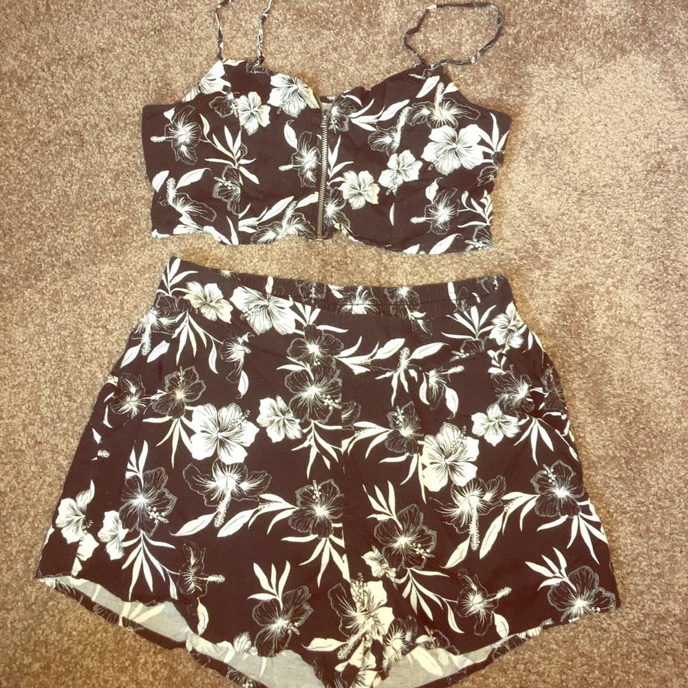 2 piece set romper