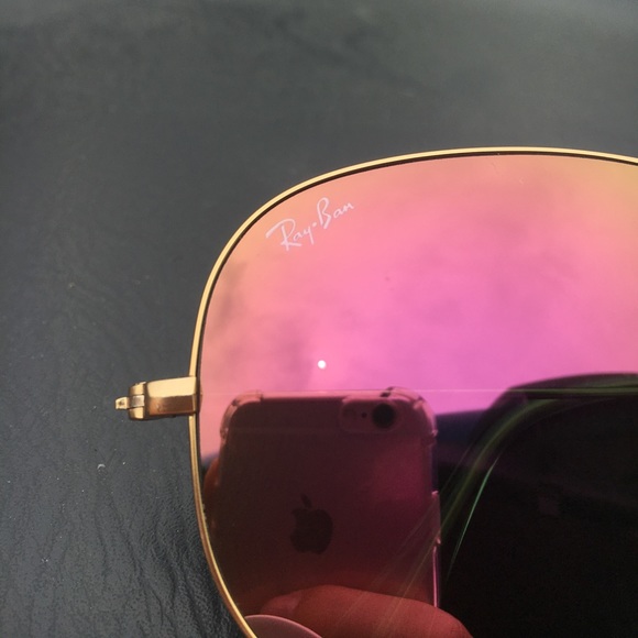 AUTHENTIC Ray Bans Rose Gold