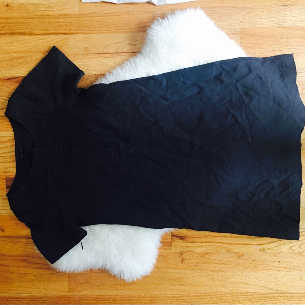 Theory Charcoal Dress