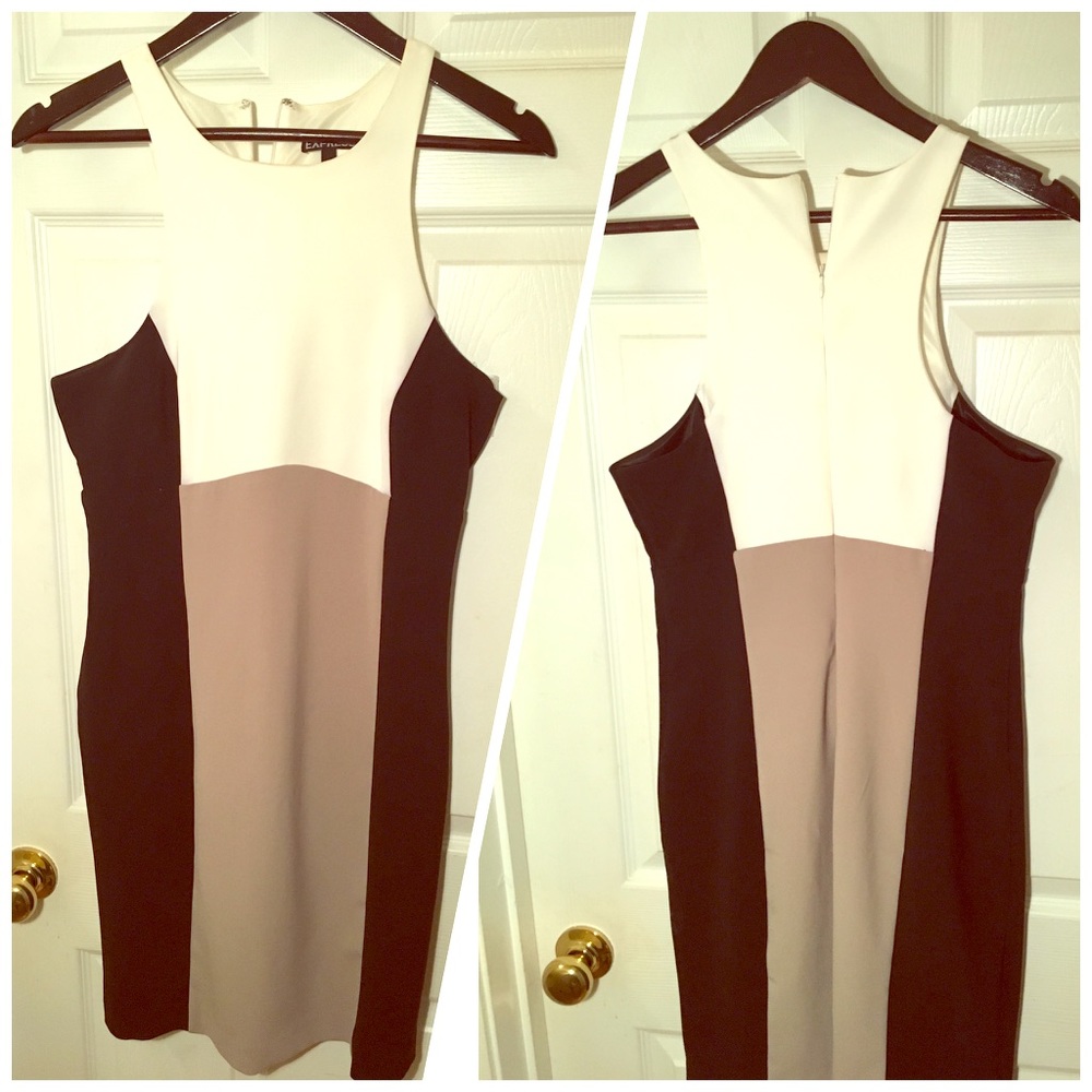 Express Block Colored Dress