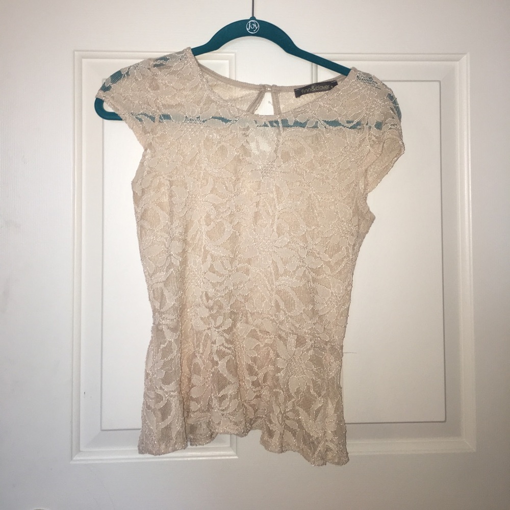 fit n flare t shirt with cap sleeves.