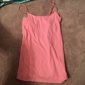 Pink tank top