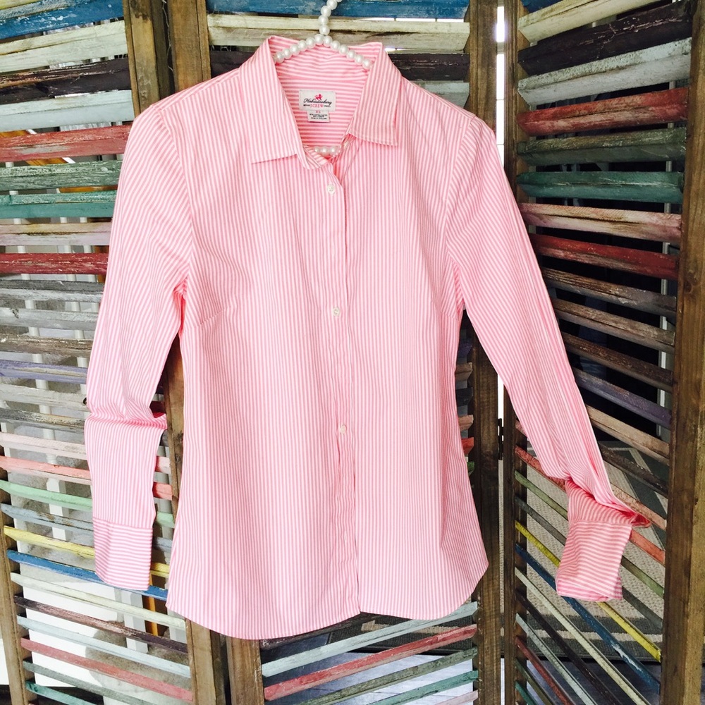 J Crew classic fitted button down