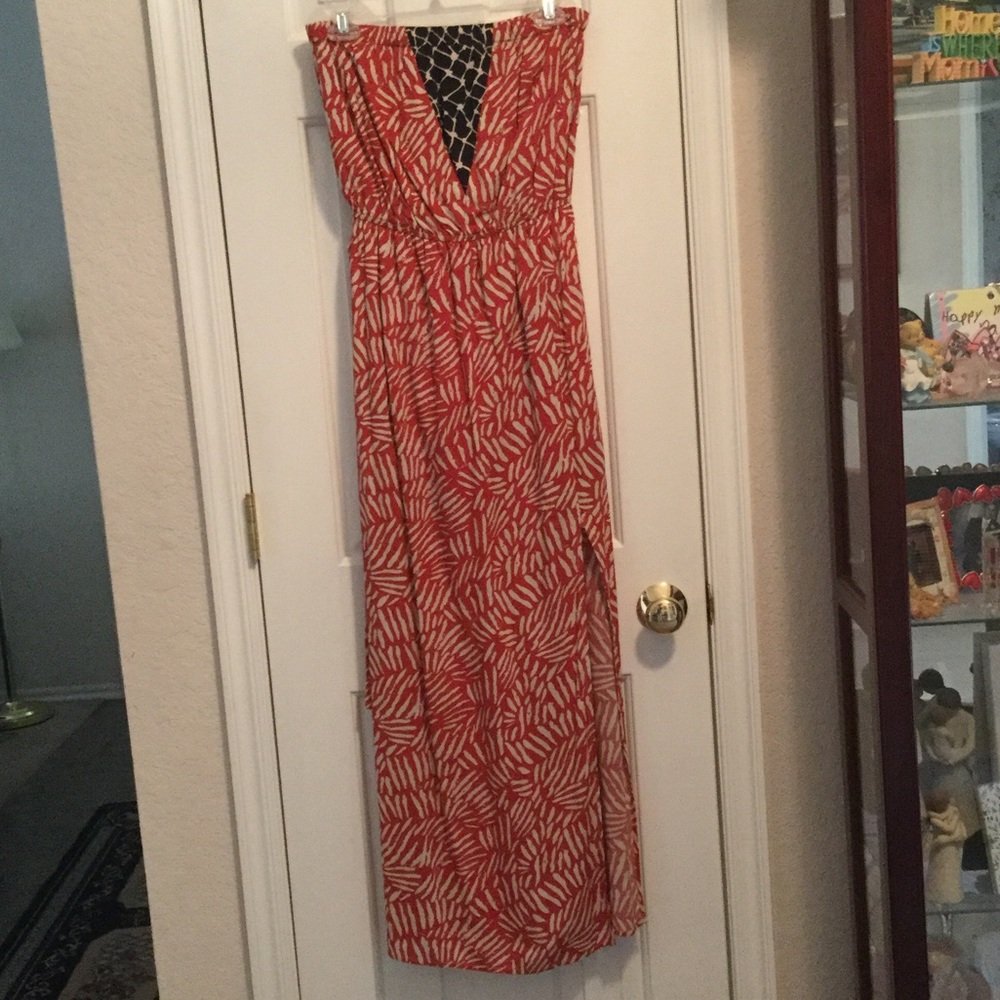 Strapless, Maxi dress