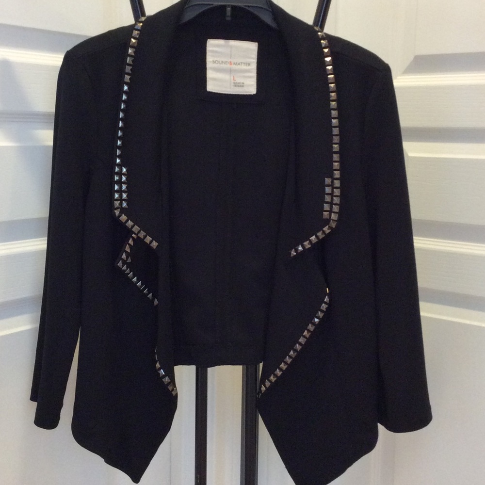 Sound and Matter Black Blazer