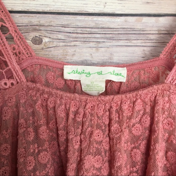 🎉PRICE DROP🎉Staring at Stars FreePeople  tank - Picture 3 of 6