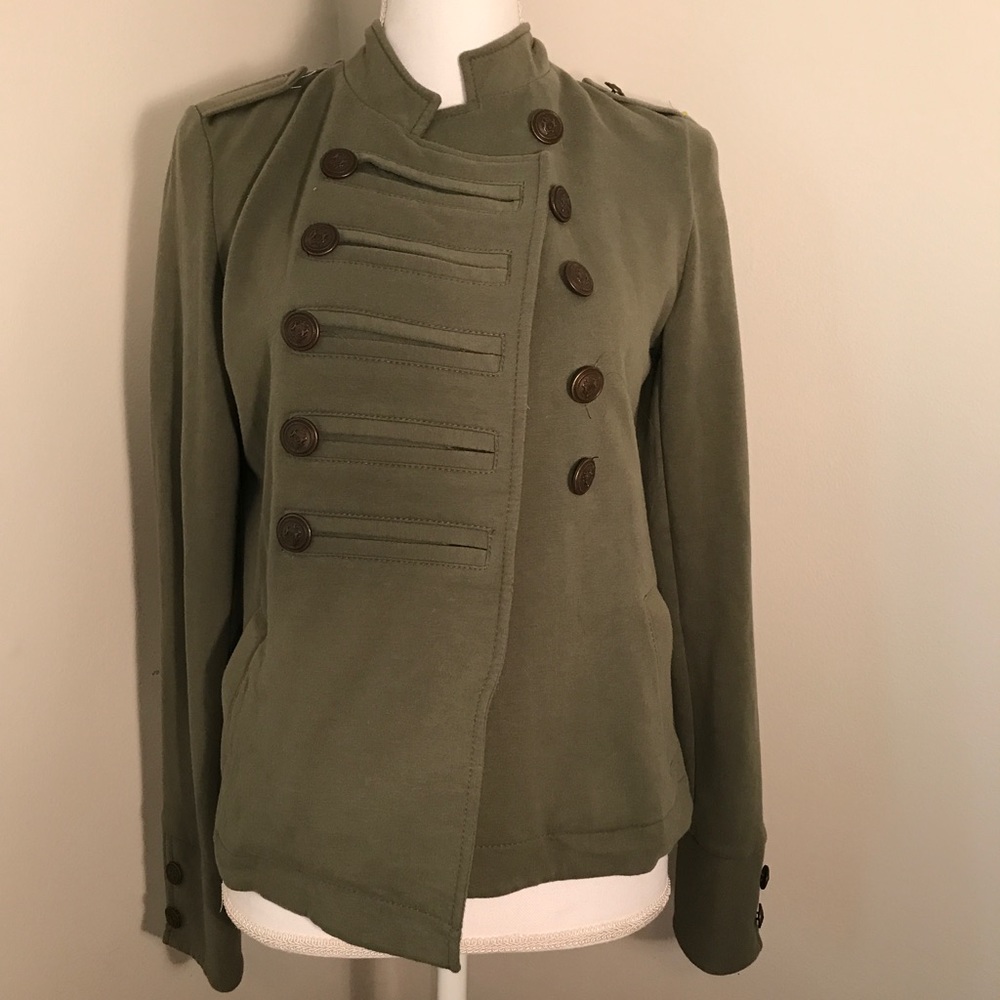 Express military style jacket