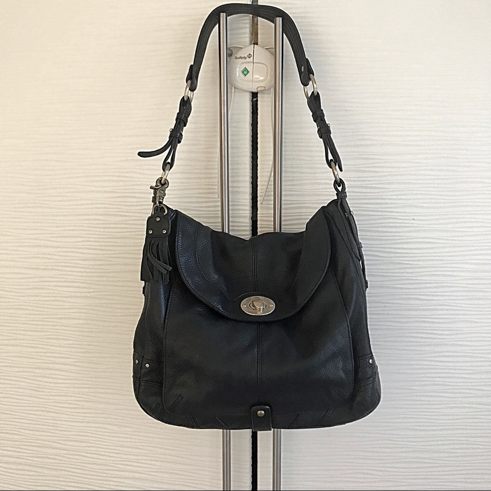 Hayden Harnett Newman Turnlock Hobo