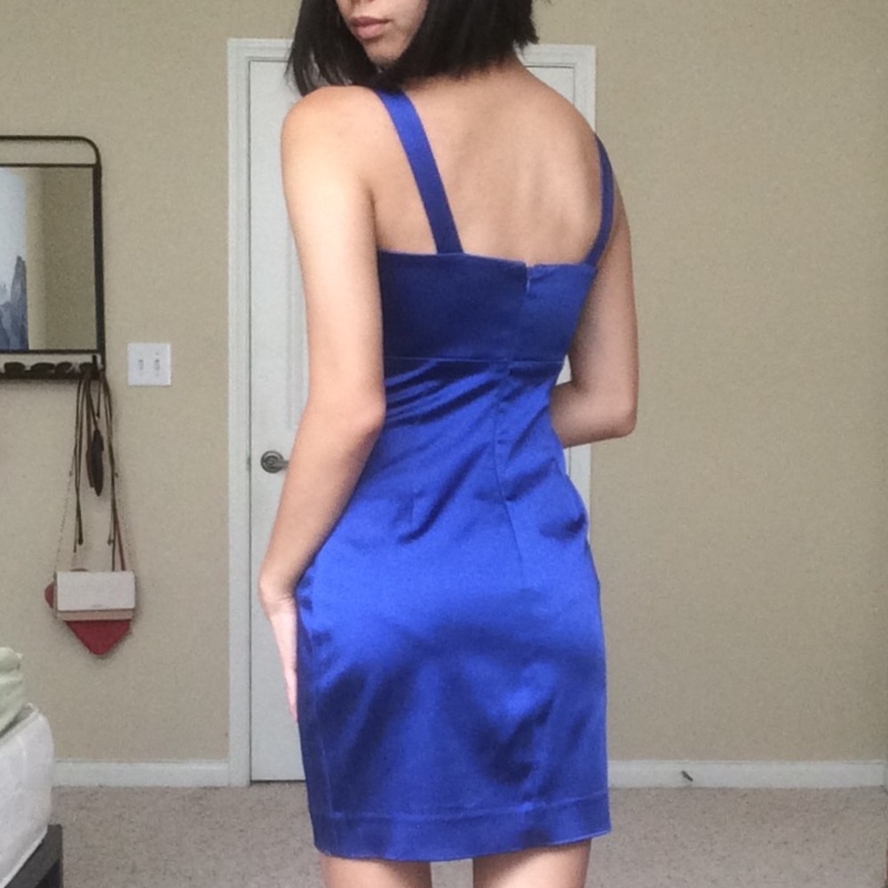 Calvin Klein royal blue dress