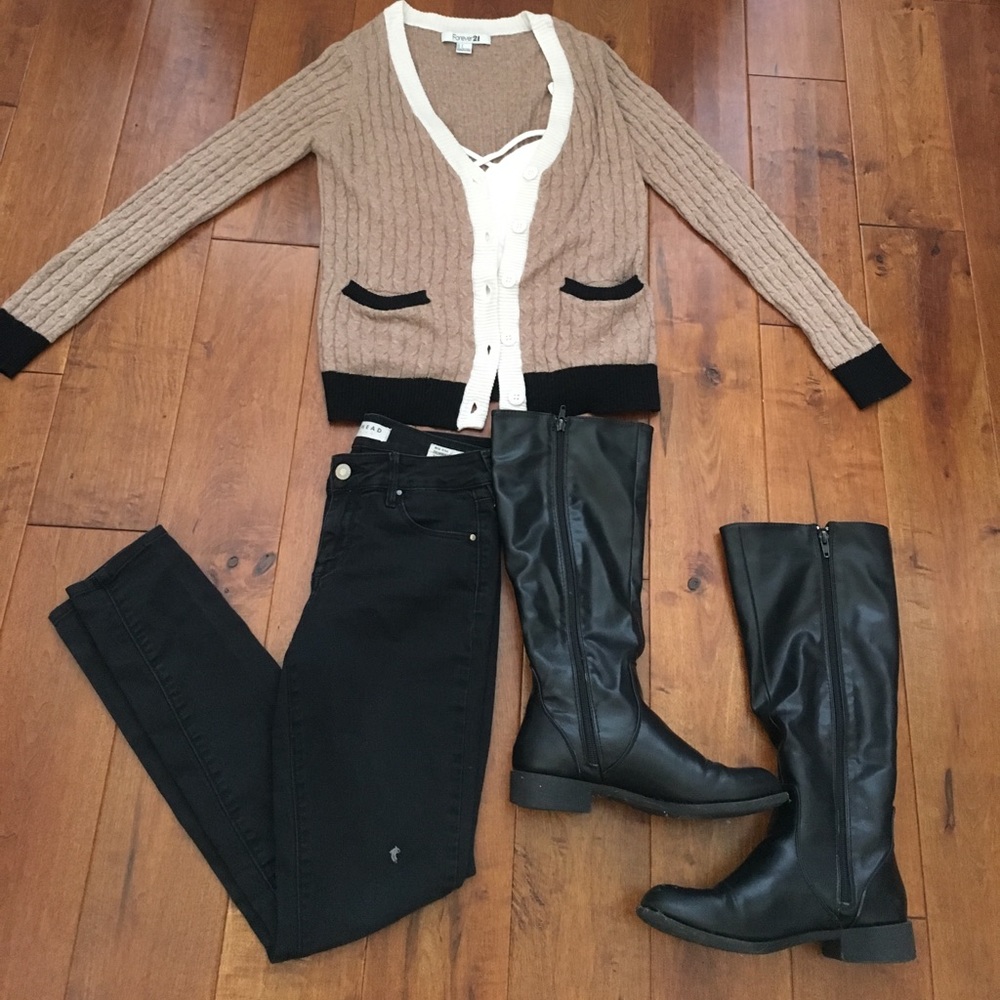 Button front cardigan
