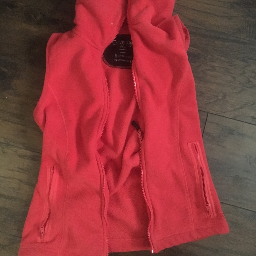 Calvin Klein performance pink vest