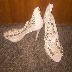 Nude Sandal Heel