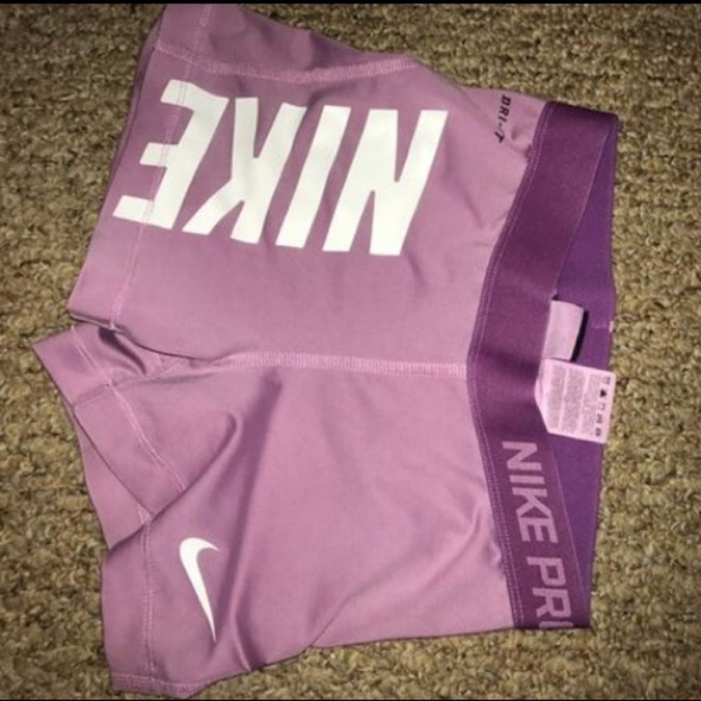Purple Nike Pros