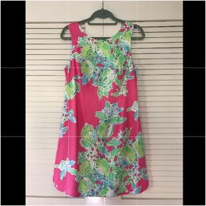 NWT Lilly Pulitzer Hotty Pink Lemonade Shift Dress