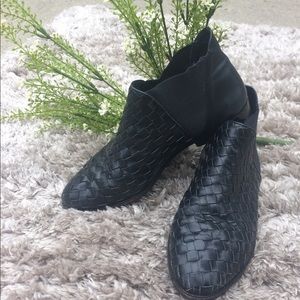 Black ankle boots