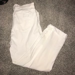 JOE'S white jean capris