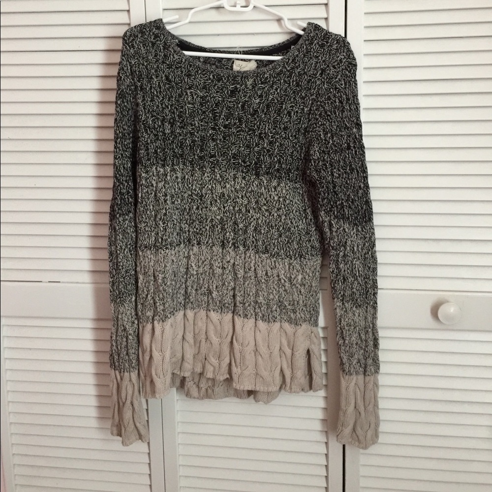 Ombré sweater