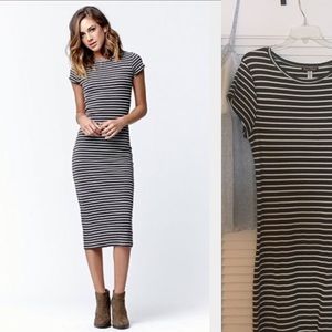 Billabong Grey striped dress