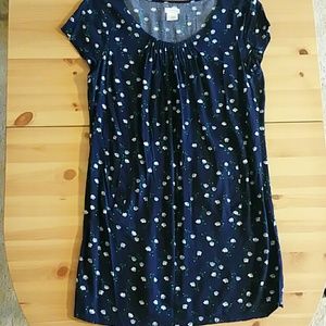 Cooperative Flue Dress Floral Print Pockets Women's Size L