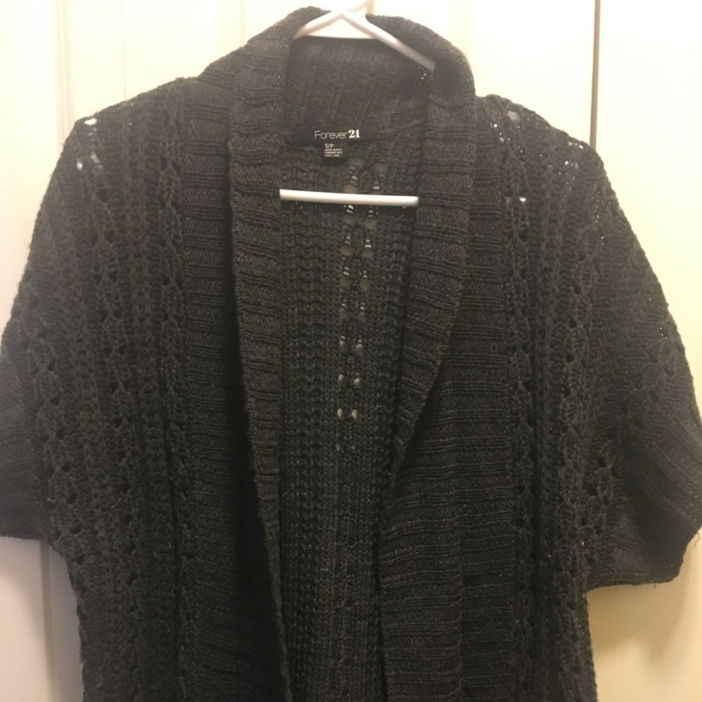 Forever21 Grey Knitted Cover